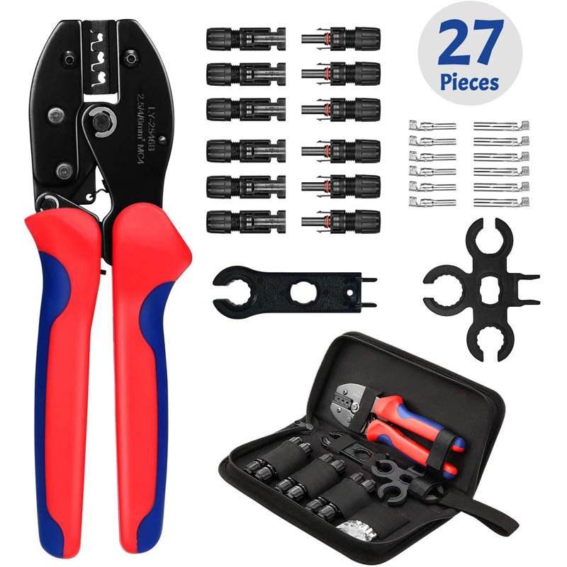 Mc4 Crimping Tool - ソーラー圧着ペンチツールキット MC4 ケーブル Electeical コネクタソーラーパネル PV