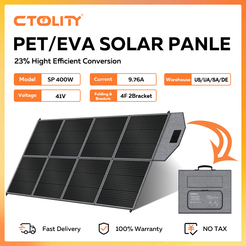 Rv Solar Kit 400W - CTOLITY 400 ワットソーラーパネルポータブルソーラーキット完全な 41V EVA 折りたたみ式ソーラー充電器発電機キャンプ