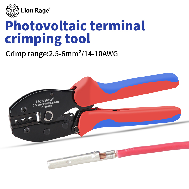 Mc4 Crimping Tool - 太陽光発電ツール MC4 端子圧着ペンチ LY-2546B ソーラーパネル防水コネクタツールプライヤー 2.5/4/6