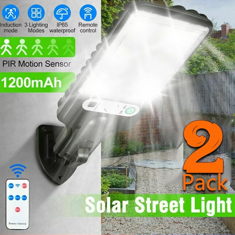 Renewable Energy Solar - 屋外ソーラーガーデンライト 人感センサー搭載 3モード テラス/ガレージ/中庭用 防水屋外ソーラーランプ