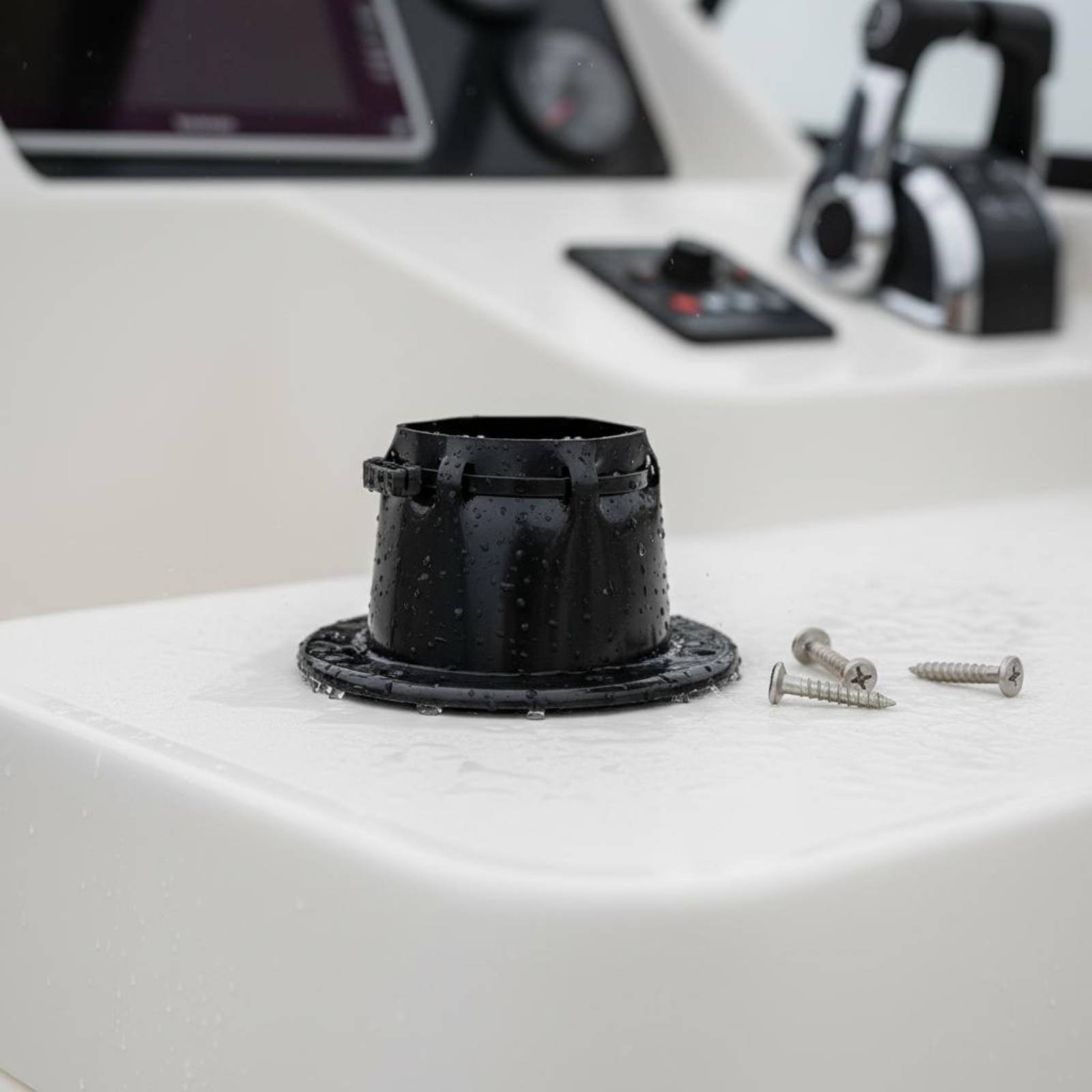 Cable Gland Waterproof - 防水ケーブルパススルー 長持ちするボート用ワイヤーパススルー 防水ケーブルグランド ヨット用スリムラインハードウェアアクセサリー