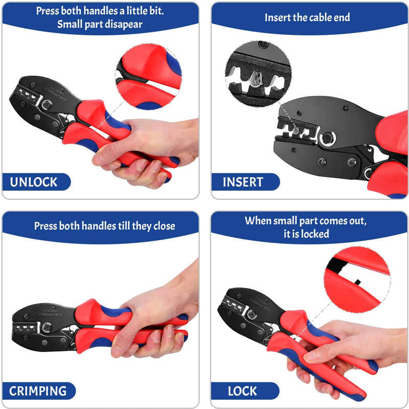 ソーラー圧着ペンチツールキット MC4 ケーブル Elect - Mc4 Crimping Tool のレビューと価格