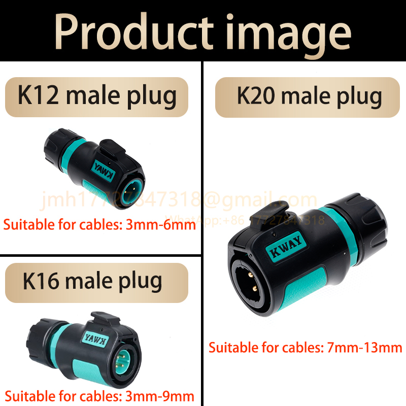1 セットの KWAY-K12 K16 K20 航空グレード - Cable Gland Waterproof のレビューと価格