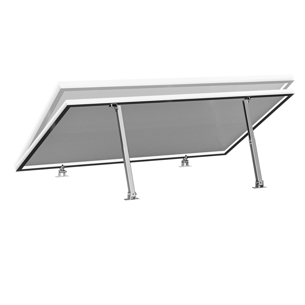ソーラーパネル傾斜ブラケットアルミ合金ソーラーホルダーエンド - Solar Panel Tilt Mount のレビューと価格