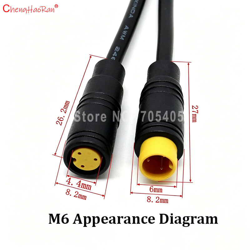 1PC & 1 ペア 20 センチメートル M6 2/3/4 - Cable Gland Waterproof のレビューと価格