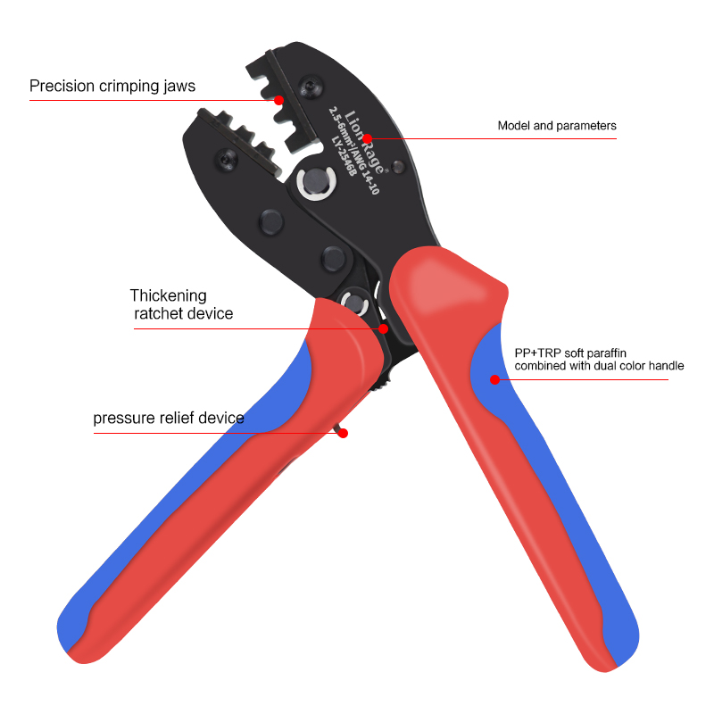 太陽光発電ツール MC4 端子圧着ペンチ LY-2546B  - Mc4 Crimping Tool のレビューと価格
