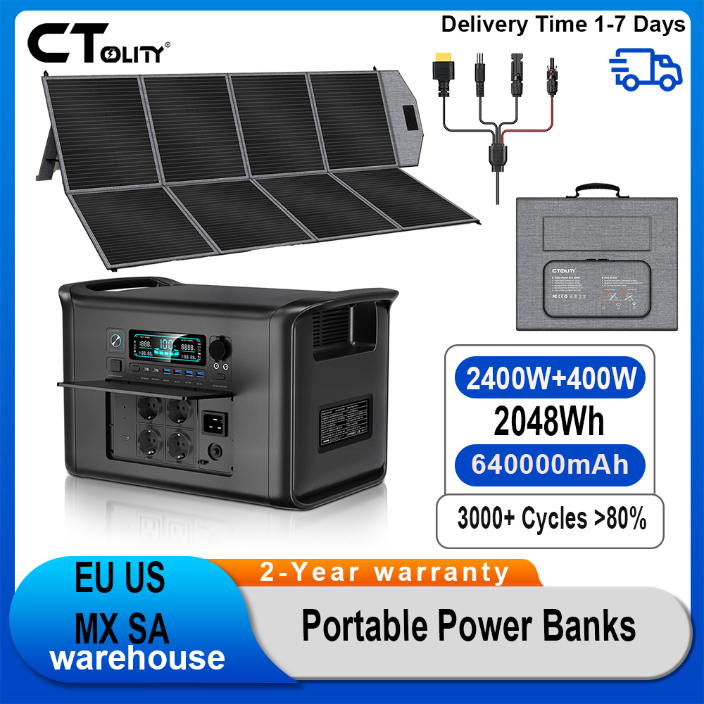 CTOLITY AP2000 2400W 1600W 500 - Rv Solar Kit 400W のレビューと価格