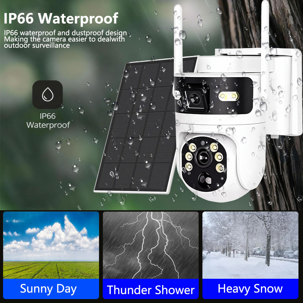 8MP 4K 4G SIMカード対応 PTZ IPカメラ 録 - Solar Panel Tilt Mount のレビューと価格