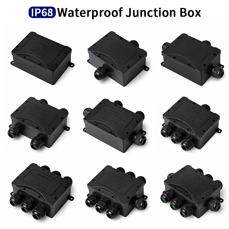 IP68 防水ジャンクションボックス 2-8 ウェイ M25 - Cable Gland Waterproof のレビューと価格