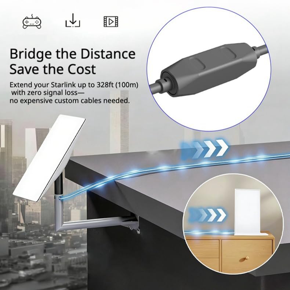 Starlink Gen 3用ケーブルカプラー IP68防水 - Cable Gland Waterproof のレビューと価格