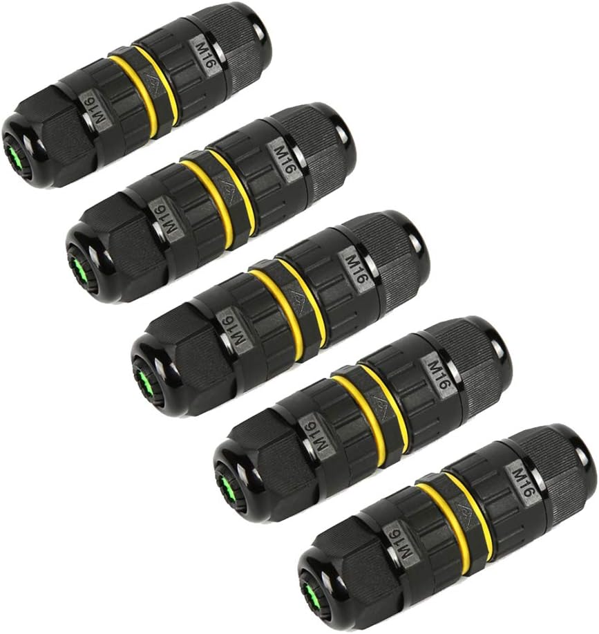 M16 2ピン 3ピン IP68 防水ジャンクションボックス - Cable Gland Waterproof のレビューと価格