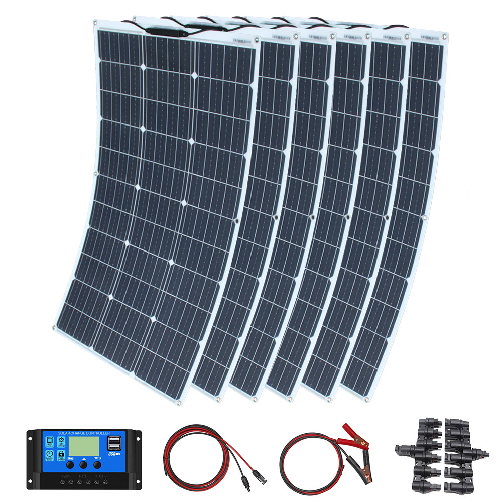 ソーラーパネルキット 100W 200W 300W 400W - Rv Solar Kit 400W のレビューと価格