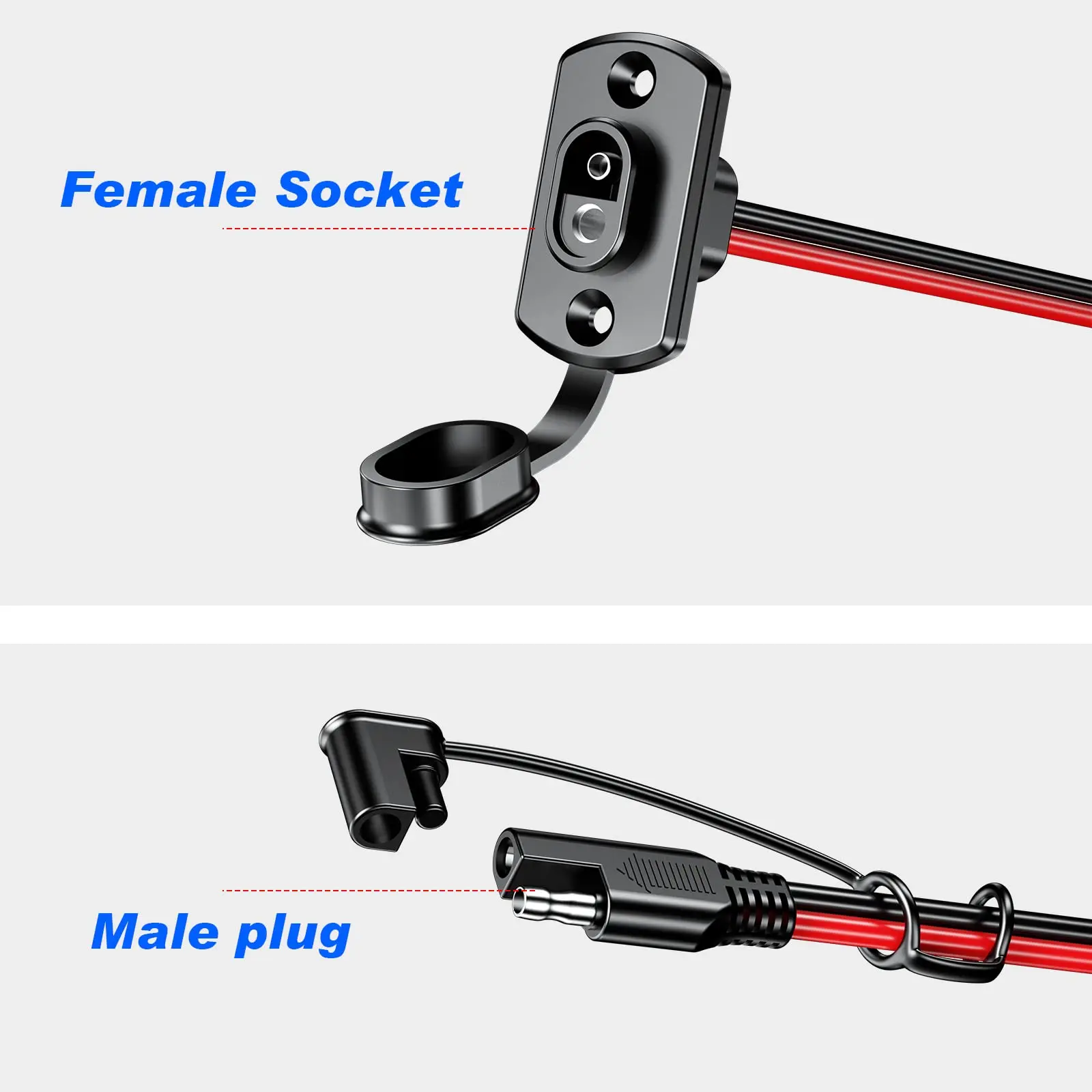 ZHIYU 防水 SAE クイックコネクターハーネス SAE - Cable Gland Waterproof のレビューと価格