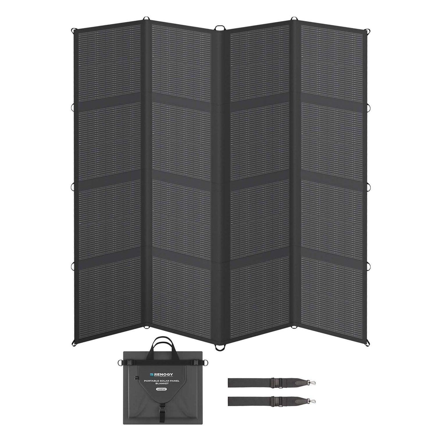 Renogy 400W折りたたみ式ソーラーパネルブランケット - Rv Solar Kit 400W のレビューと価格
