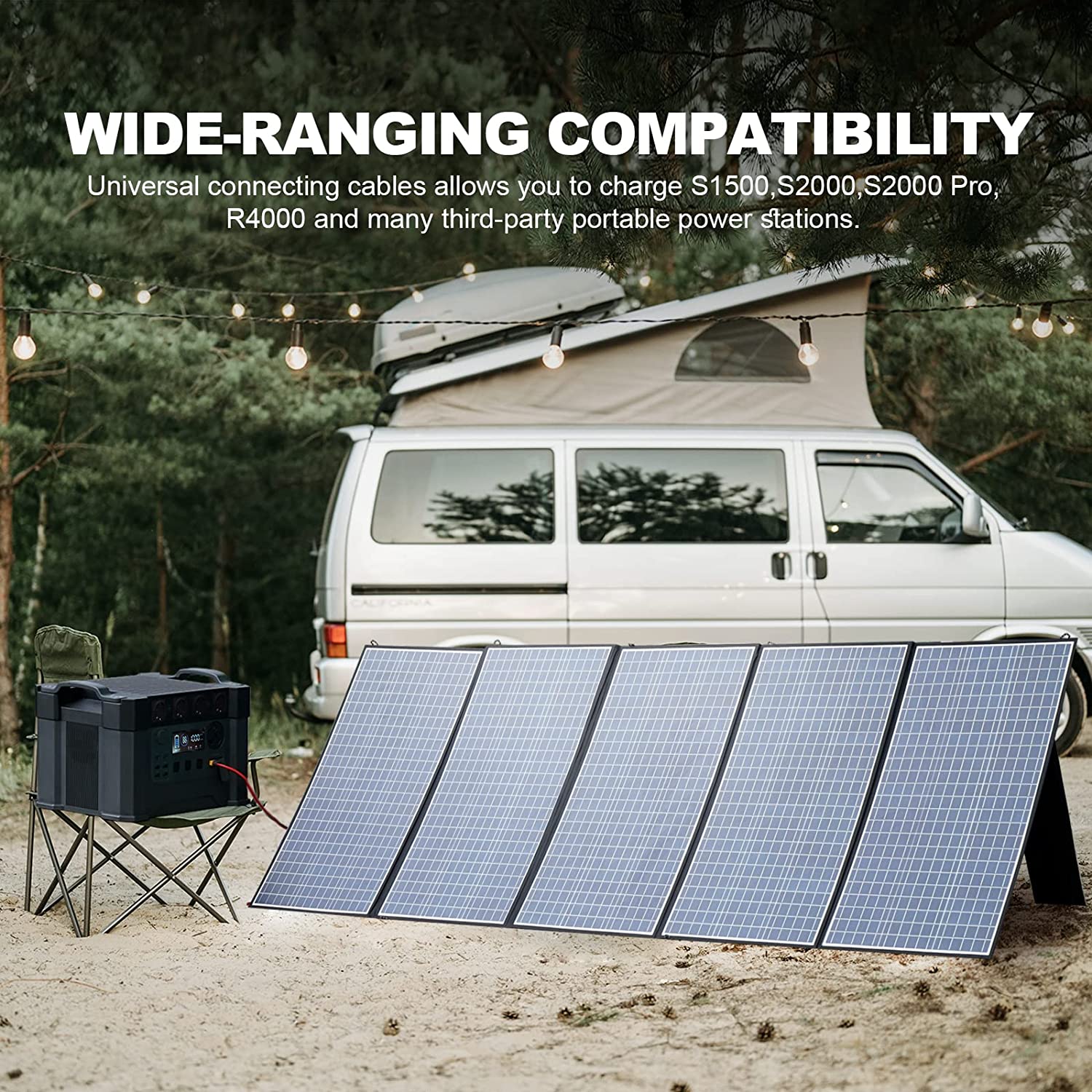 ALLPOWERS 折りたたみ式ソーラーパネル 400W / - Rv Solar Kit 400W のレビューと価格